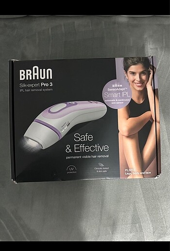 Braun Braun lazer epilasyon pro 3