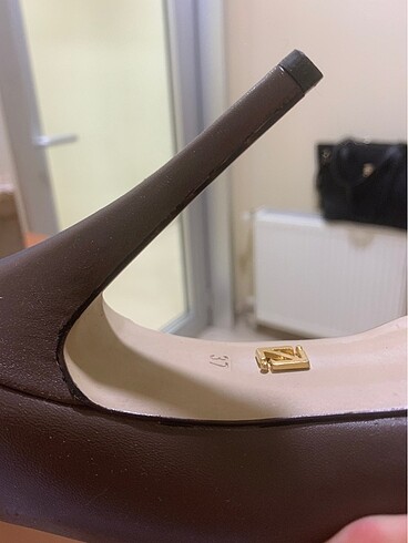 37 Beden camel Renk Stiletto