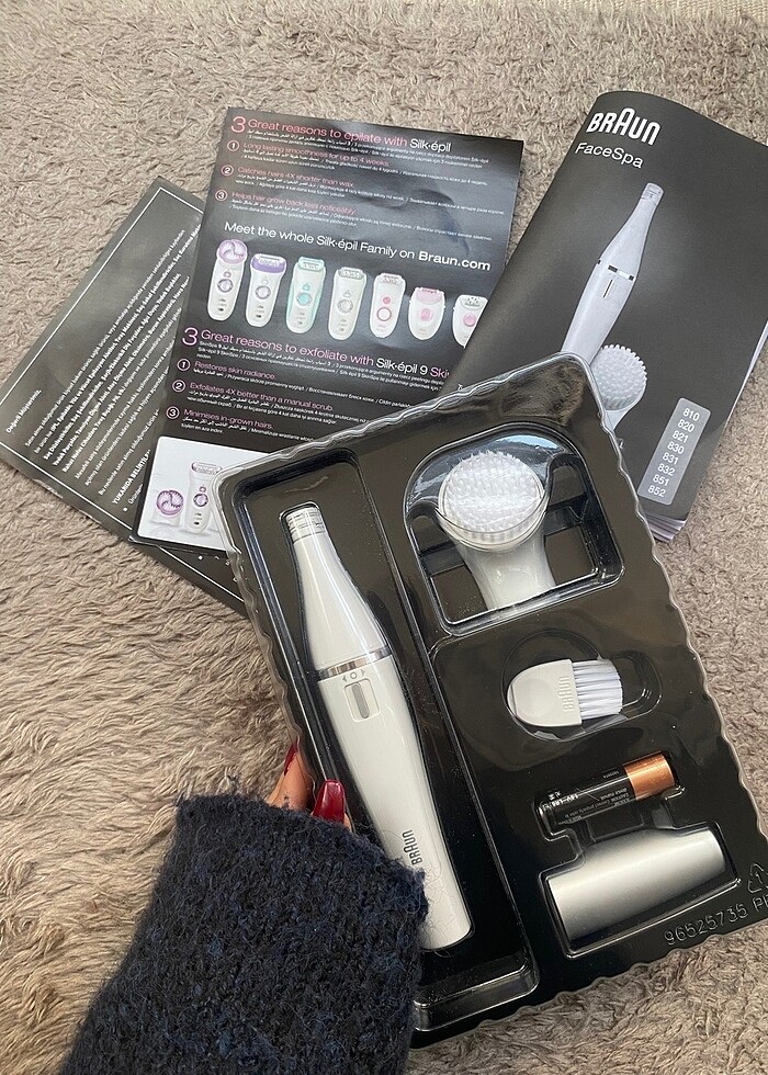 braun yuz epilasyon aleti - Görsel 2