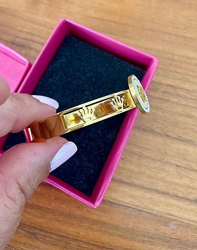  Beden altın Renk Rolex model çelik bileklik