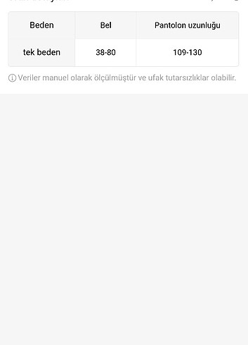 s Beden ten rengi Renk Ağ açık model Xs'den M bedene kadar olur