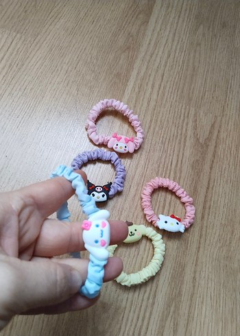 Pastel Renkli Elastik Çocuk Saç lastiği 5 adet fiyatıdır - Görsel 8