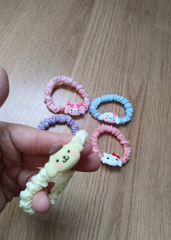 Pastel Renkli Elastik Çocuk Saç lastiği 5 adet fiyatıdır - Görsel 11