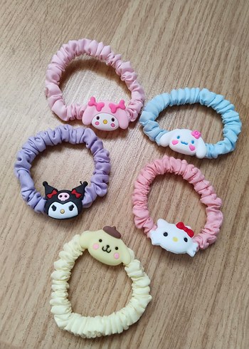 Pastel Renkli Elastik Çocuk Saç lastiği 5 adet fiyatıdır - Görsel 6