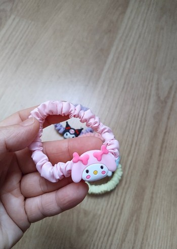 Pastel Renkli Elastik Çocuk Saç lastiği 5 adet fiyatıdır - Görsel 10