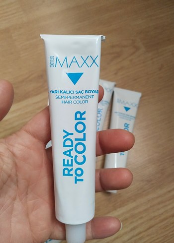 Maxx Deluxe Mor Yarı Kalıcı Saç Boyası - Görsel 7