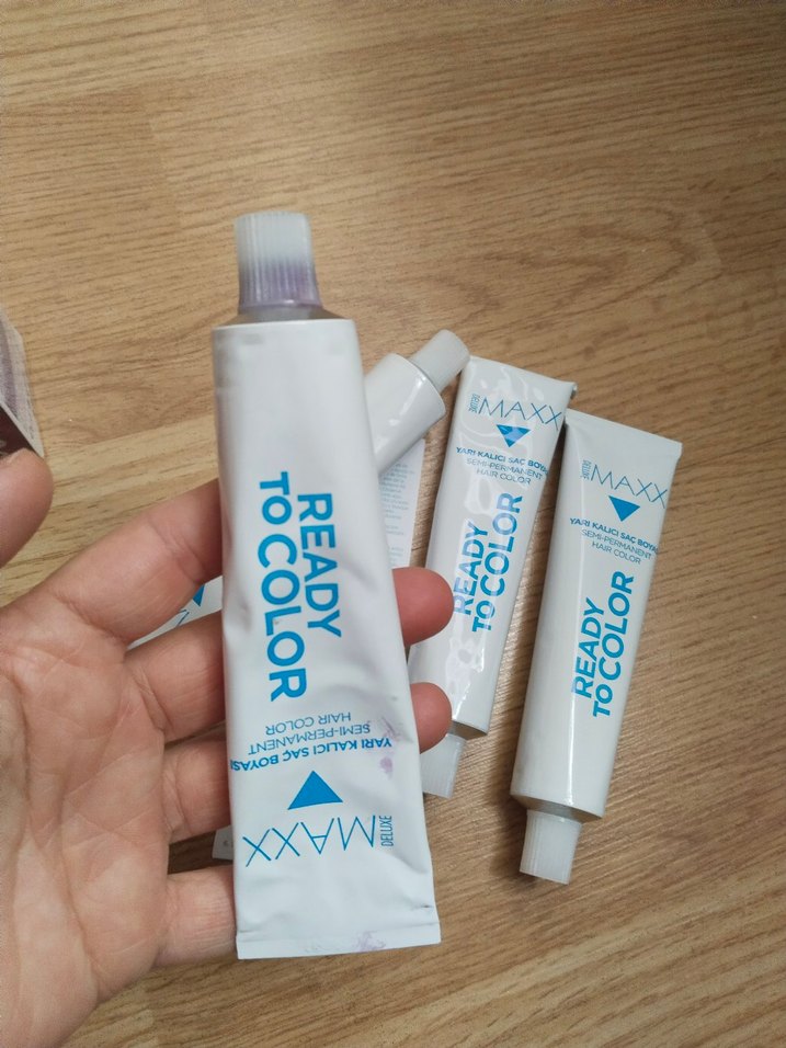 Maxx Deluxe Mor Yarı Kalıcı Saç Boyası - Görsel 3