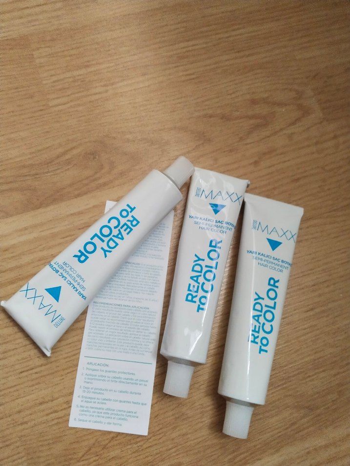 Maxx Deluxe Mor Yarı Kalıcı Saç Boyası - Görsel 4