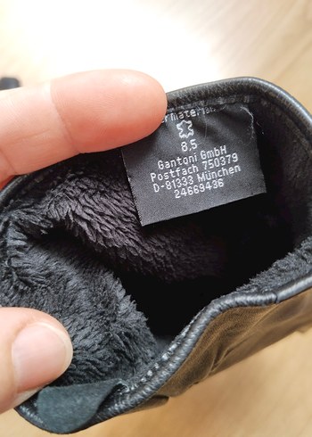 Klasik Siyah Deri Kadın Eldiven - Görsel 5