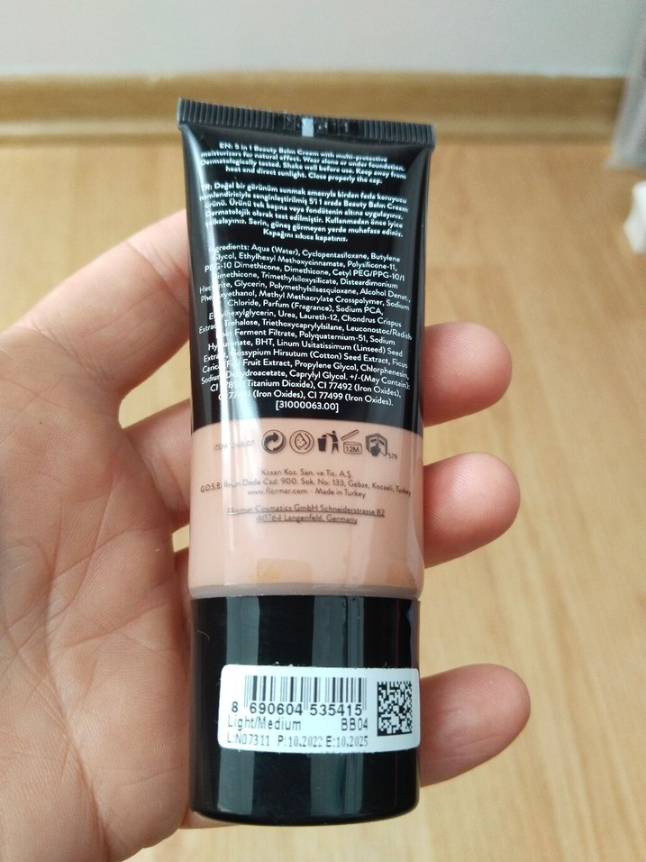 Flormar Matlaştırıcı BB Krem SPF 25 - Koyu Bej - Görsel 4