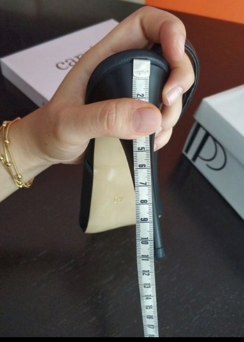 Tokalı Siyah Stiletto Kadın Ayakkabı - Görsel 4