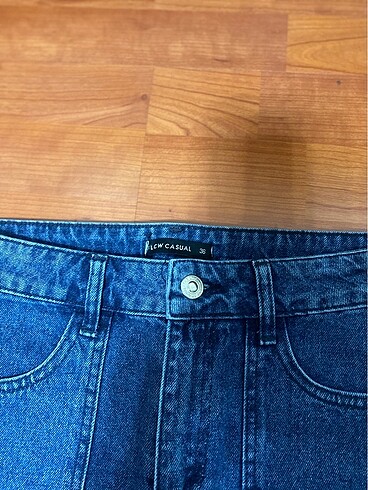 36 Beden Lcw casual kadın mini jean etek indigo kot etek