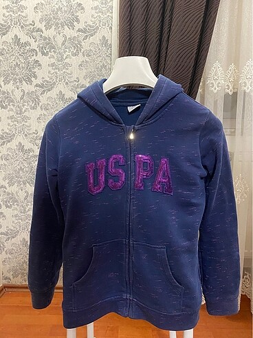 U.S polo Assn. Kız çocuk ceket hırka