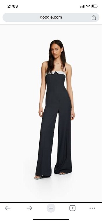 36 Beden Bershka tulum pantolon