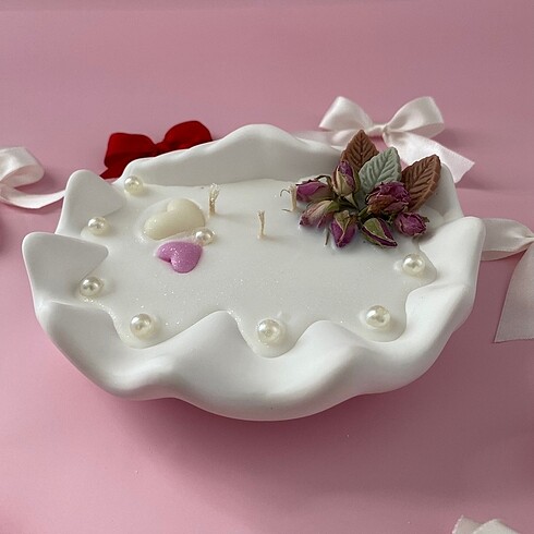 Zara Home Midye tabak mum
