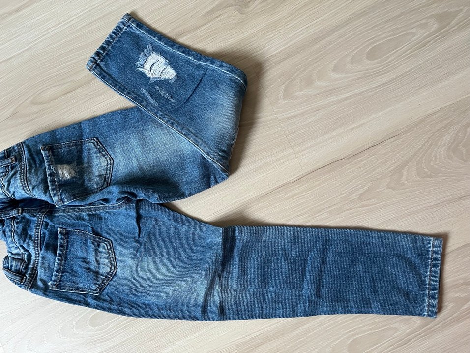 Kız Çocuk Kot Pantolon - Görsel 2