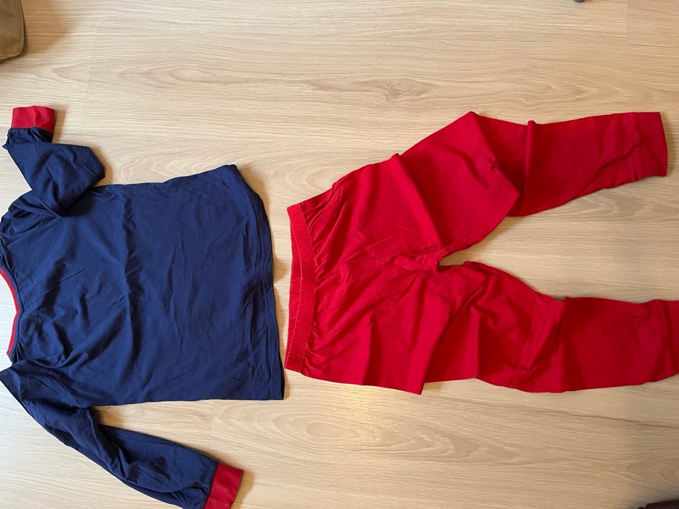 Kız veya erkek çocuk Renkli Baskılı  Pijama Takımı - Görsel 2