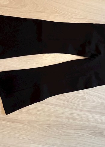 Siyahİspanyol Paça Pantolon - Görsel 2