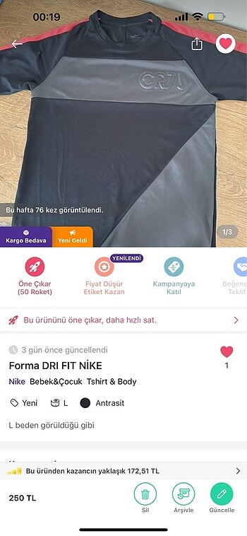 l Beden Nike tshirt