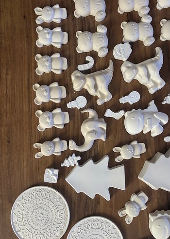 Seramik Boyanabilir Figür Seti - Görsel 2