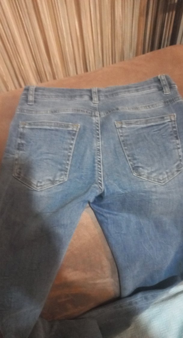 erkek çocuk Mavi Denim dar Kesim Kot Pantolon - Görsel 3