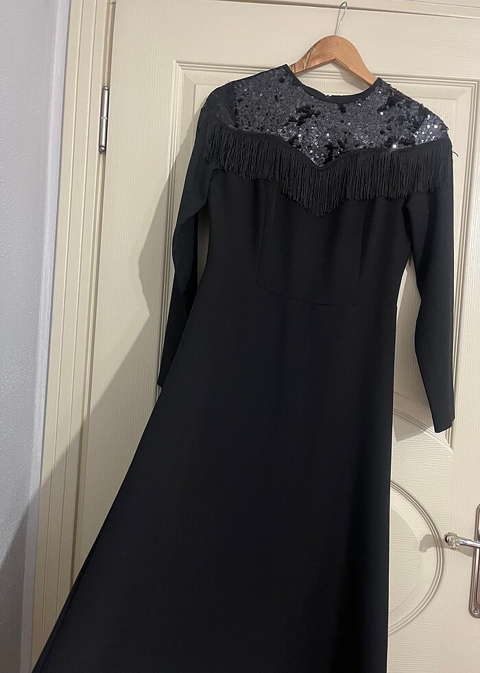 Payetli abiye - Görsel 3