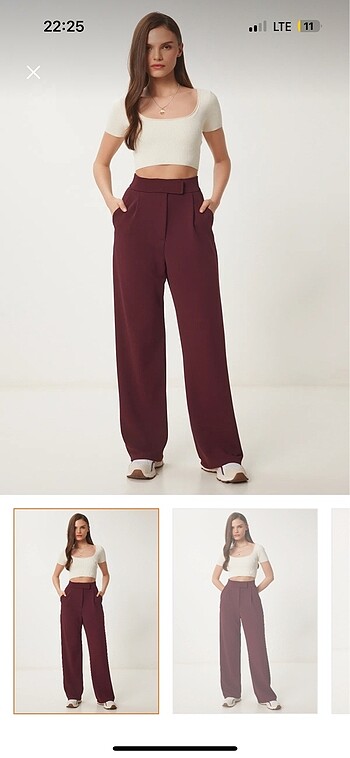 Bordo palazzo pantalon