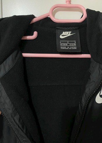 Nike Nike Siyah Fermuarlı Yağmurluk
