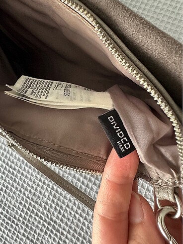 H&M H&M askılı gri çanta