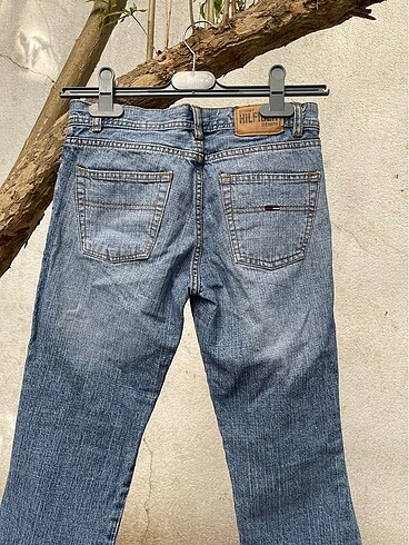 m Beden mavi Renk Tommy Hilfigher kapri jean