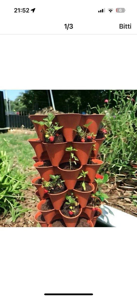 Antrasit Çok Katmanlı Saksı - Görsel 3