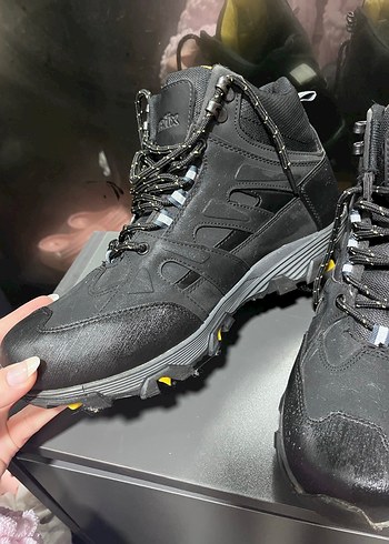 Sarı Gri Yılan Desenli Erkek Outdoor Ayakkabı - Görsel 2