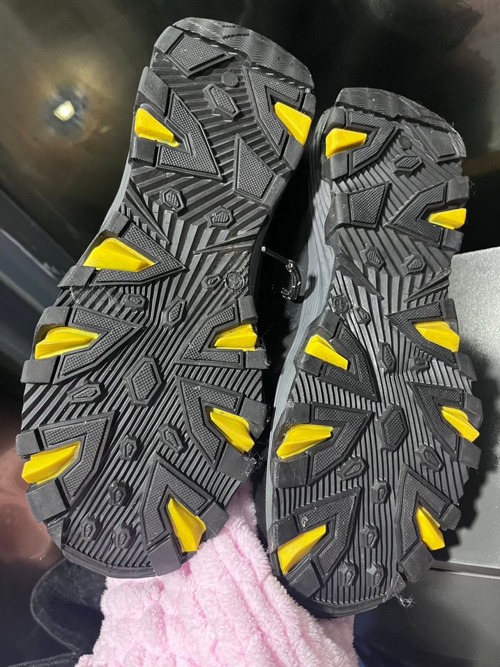 Sarı Gri Yılan Desenli Erkek Outdoor Ayakkabı - Görsel 3