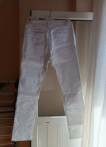 32 Beden beyaz Renk Erkek kot pantolon