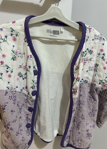 Kızlar için Nakışlı Bohem Uzun Kollu ceket 1yaş - Görsel 2