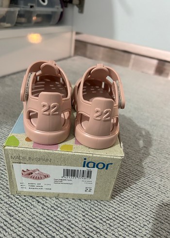 Kız Çocuk Pembe Kareli Tokalı Terlik - Görsel 2