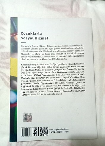  Çocuklarla Sosyal Hizmet Kitabı