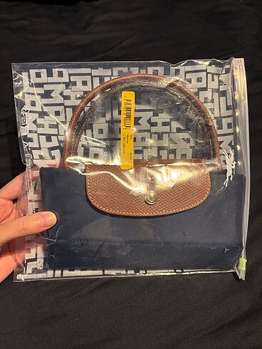 Longchamp orjinal lacivert S beden çanta