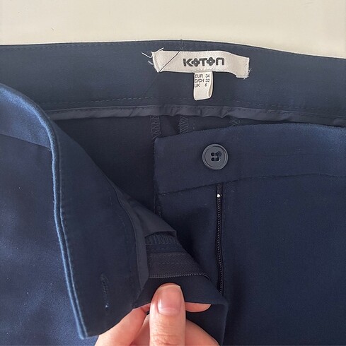 Koton Koton 34 lacivert cigaret pantolon