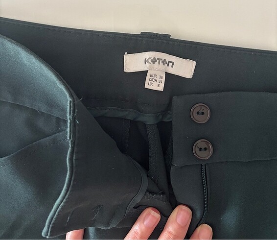 Koton Koton 36 haki cigaret pantolon