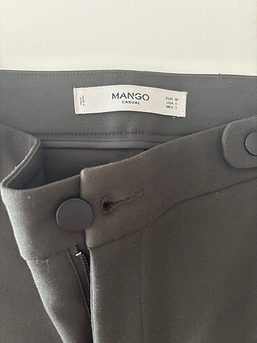 s Beden yeşil Renk Mango 36 beden haki pantolon