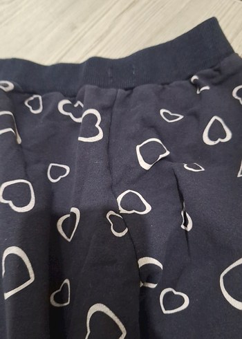 Desenli Kız Çocuk Rahat kesim eşofman altı - Görsel 3