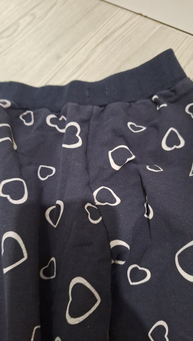 Desenli Kız Çocuk Rahat kesim eşofman altı - Görsel 3