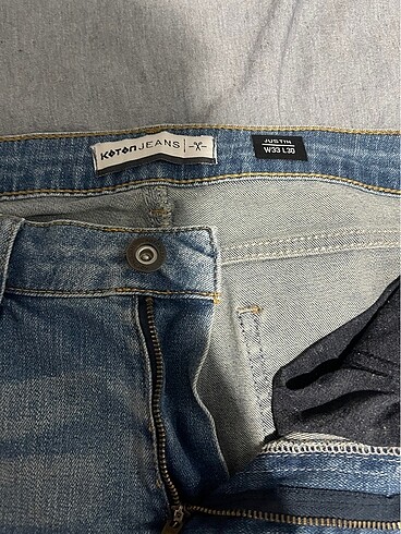 33 Beden mavi Renk Koton Jeans Pantolon
