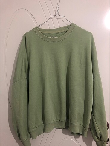 Bershka Yeşil Sweatshirt