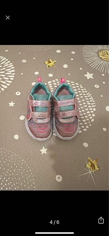 24 Beden çeşitli Renk Skechers kız çocuk ışıklı ayakkabı
