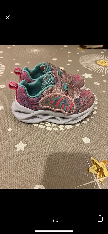 Skechers kız çocuk ışıklı ayakkabı