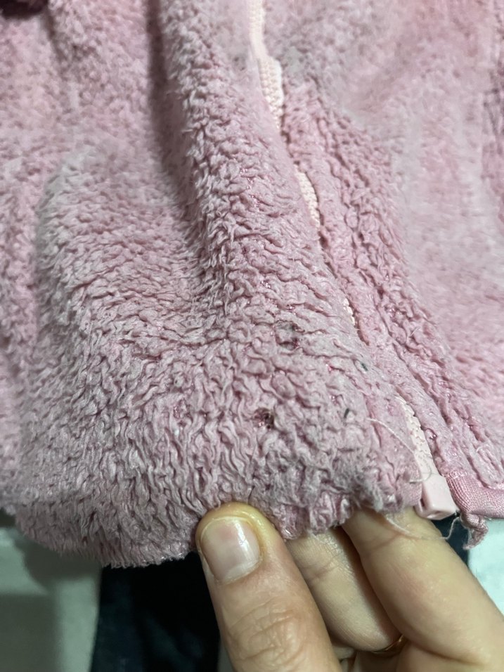 Pembe Kadın Peluş Ceket - Görsel 5