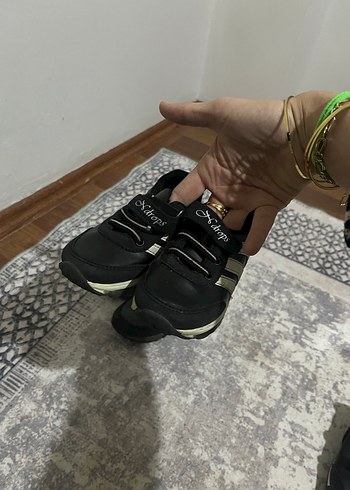 Erkek Çocuk Siyah Zebra Desenli Spor Ayakkabı - Görsel 2