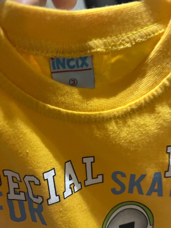 Sarı Baskılı Kısa Kollu Bebek Takımı - Görsel 3